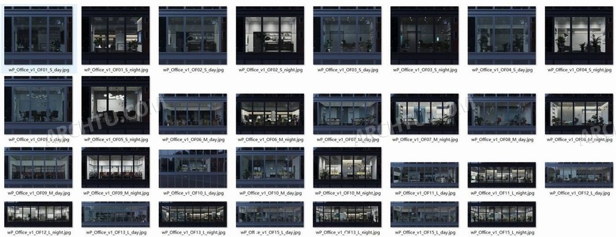 [lumion]180套EXR/SOL建筑效果图带透视贴图素材