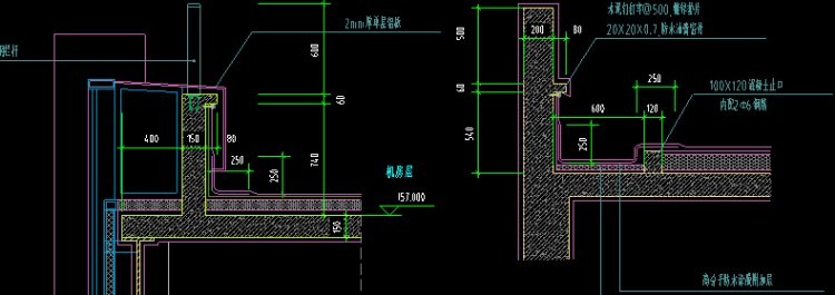 建筑设计院CAD通用详图节点大样图楼梯地面屋面钢结构-景观建筑资源