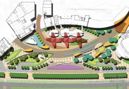 武汉城市规划设计商业广场概念设计性设计成果汇报方案