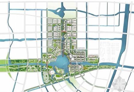 杭州新城总规规划设计