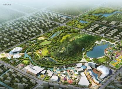 江苏城市规划设计绿肺中央活力区景观规划设计方案（著名设计公