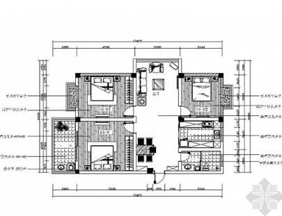 江苏顶层复式住宅室内装修图