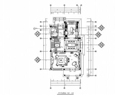 南通沿海城市规划设计化样板展示区豪华欧式美式三层联排商业别墅装修图（