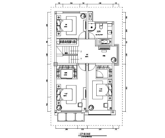 江苏现代风风格金湖商业别墅住宅设计施工图（附效果图）
