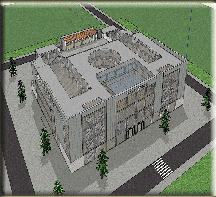 完整图书中心建筑设计素材合集CAD图纸SU模型方案文本200套