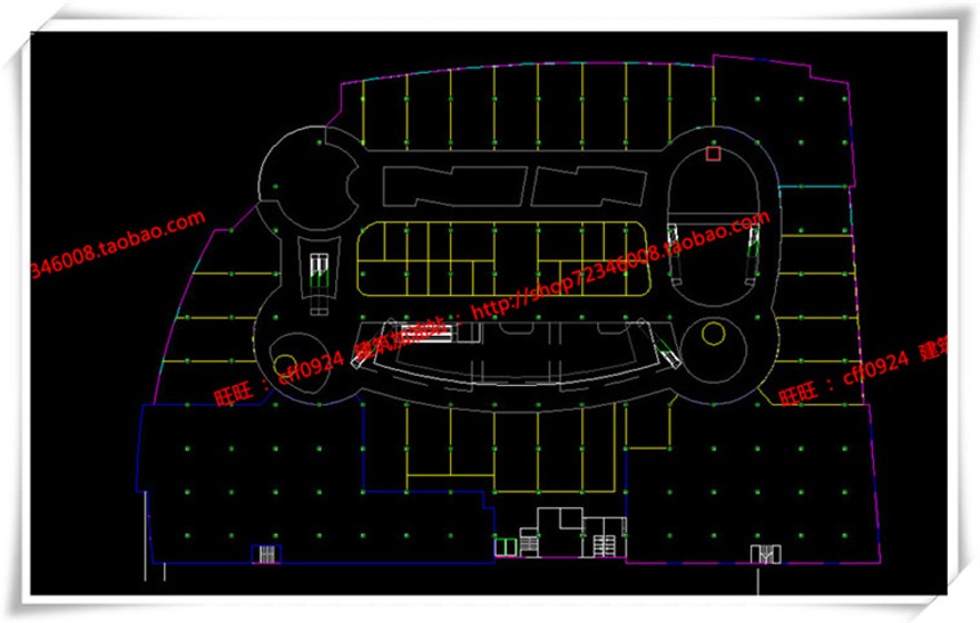 建筑图纸216西沧商业设计综合体现代风cad平立面总图+su模型+效果图+3Dmax