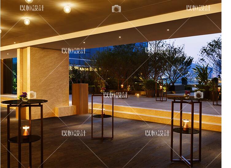 资源素材酒店公共空间建筑景观40套深化设计方案cad施工图+效果实景图