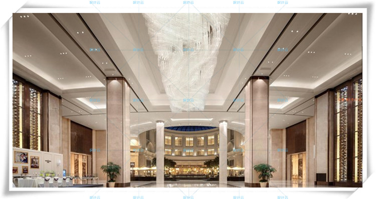 完整武汉洲际酒店金螳螂方案+效果图+CAD施工图+机电水+幕建筑资源