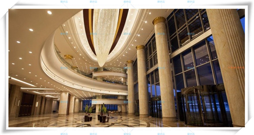 完整武汉洲际酒店金螳螂方案+效果图+CAD施工图+机电水+幕建筑资源