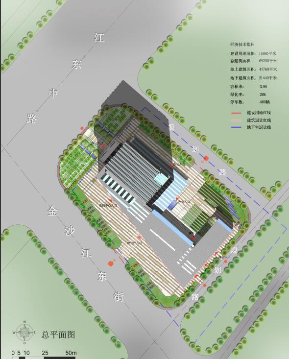 江苏省信用联社办公楼（CAD+SU+文本）