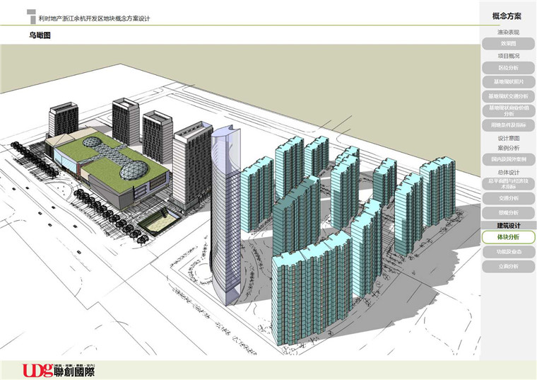 商业中心建筑设全套计方案高清文本ppt+Su模型+cad总图