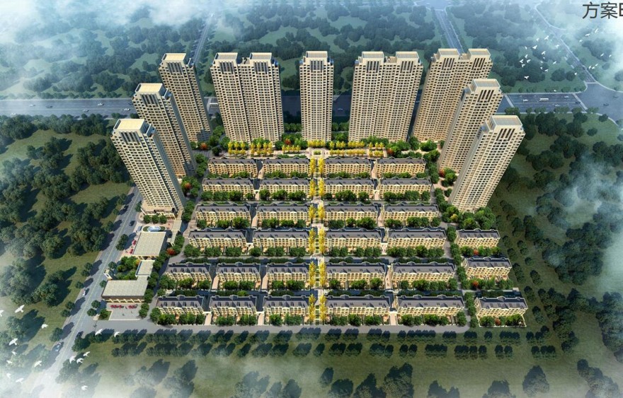 住宅-2019设计资源11-鸿坤·涿州码头景观建筑规划项目（173页）