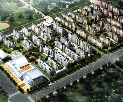 方案文本_北京某现代风体育花园式住宅小区概念设计方案