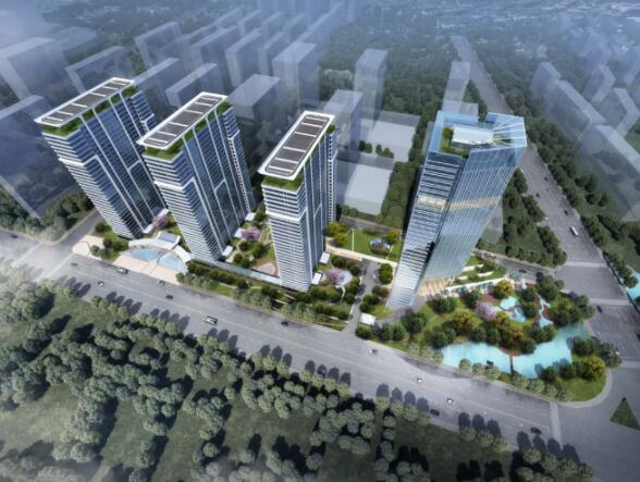 潍坊七星国际政府广场东侧豪宅景观建筑规划项目设计文本