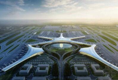 方案文本_青岛3层规模化海星型国际机场建筑设计方案文本