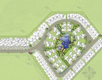 居住小区集中花园景观设计方案