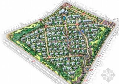 方案文本_浙江现代风生态型住宅区景观规划设计方案