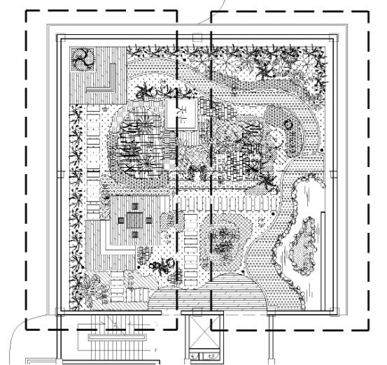 ​设计合集资源包-屋顶花园CAD施工图（9）