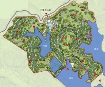南京商业别墅温泉度假村景观设计方案
