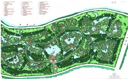 方案文本_北京生态休闲温泉度假中心景观概念设计规划方案