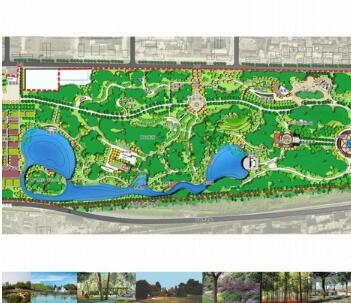 方案文本_武汉公园景观修建性详细规划