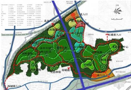方案文本_南京风游览观光公园景观景观设计总规规划方案