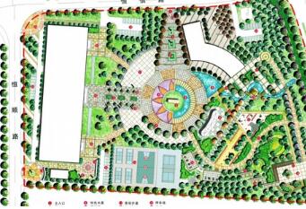 上海市广场景观设计方案