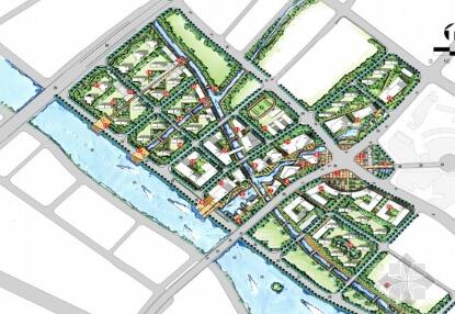方案文本_江苏生态滨水城市规划设计商业中心广场地块景观详细设计方案