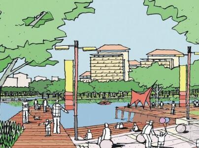 方案文本_宁波城市规划设计河岸滨水开放建筑景观景观设计方案（著名设计机构设计资源设计资源设计资源