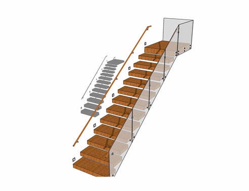 旋转楼梯电梯扶梯SU模型sketchup模型30-SU建筑景观室内模型