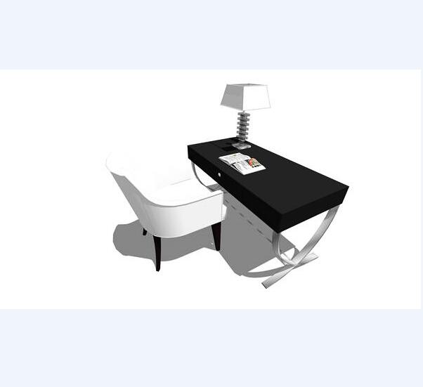 办公桌椅1sketchup模型2-SU建筑景观室内模型