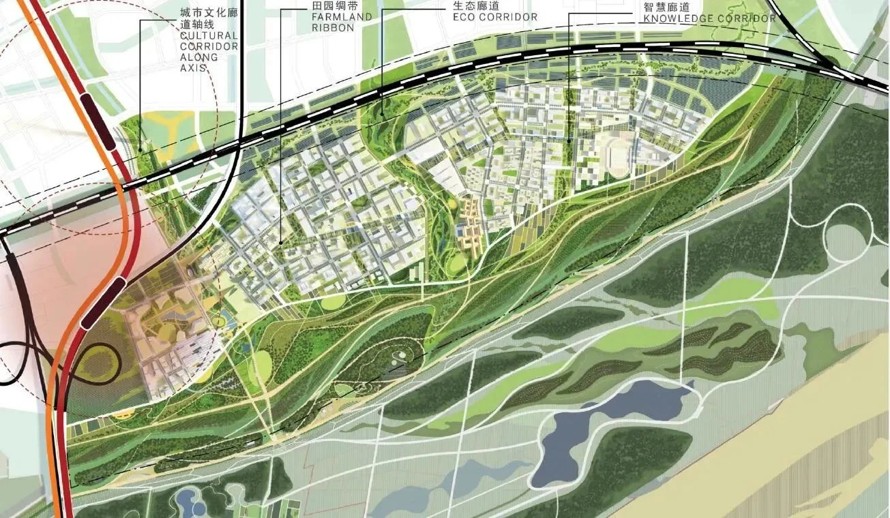 SOM设计-紧扣生态低碳环保-创建城市未来典范-某市城市阳台(湿地公园)设计方案（102页PDF高清文件）