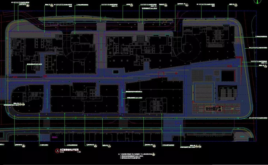 深圳国际美食餐饮街区-华润万象顶豪项目商业空间-某现代商业美食街区项目景观设计全套施工图-CAD版+PDF版+T3版