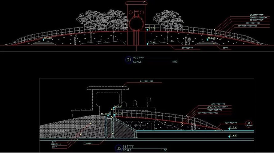 大曲线+大手笔塑造灵动景观-上海某高端地产项目一期+二期景观设计全套施工图