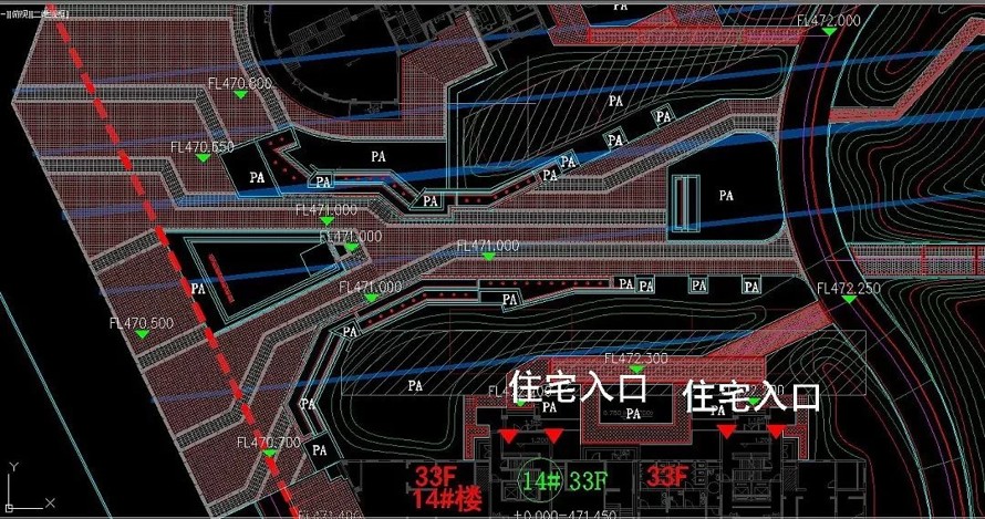 古城西安曲江首家太阳能社区-西安曲江中铁国际城景观设计全套施工图
