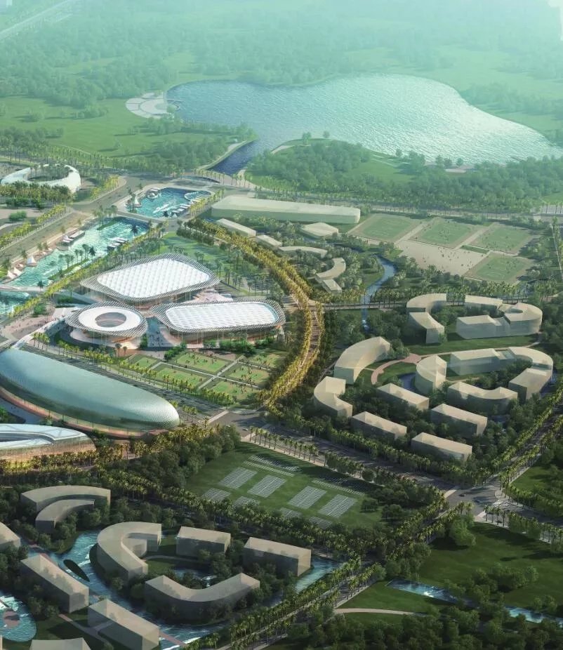 绿地集团--千亿打造--国际一流的文化体育赛事及盛典之地-- 设计海口五源河文化体育文化公园规划设计（该文件为：