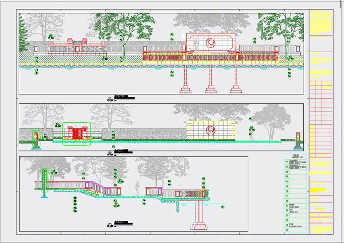 绿地地产-赵巷别墅展示区景观设计全套施工图
